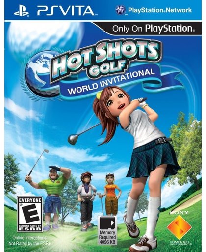 Sony Hot Shots Golf: World Invitational PlayStation Vita Engels video-game