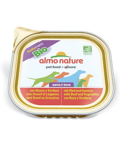 Almo Nature Almo Daily Bio Dog Beef - 9 x 300 GR