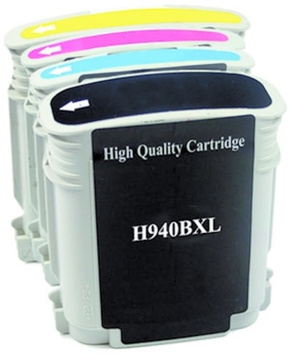 Hp 940Xl Bk  - Inktcartridges / Zwart / Geel/ Magenta / Cyaan