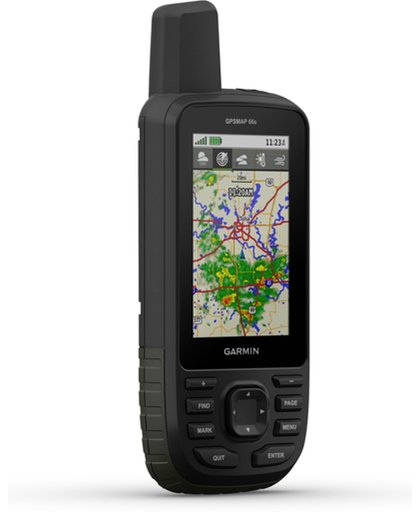 GARMIN GPSMAP 66s - MULTI GPS NAVIGATIE HANDHELD - FIETSKAART BENELUX - GREY_OLIVE