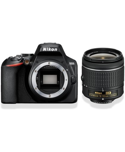 Nikon D3500 + AF-P DX 18-55 f/3.5-5.6 (non VR)