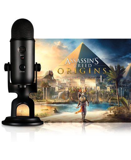 Blue Microphones Yeti USB Microphone + Assassin's Creed: Origins  PC - Blackout