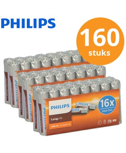 Philips AAA batterijen - mega voordeelpack - Philips Longlife