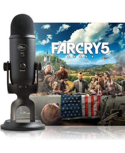 Blue Microphones Yeti USB Microphone + Far Cry 5  PC - Blackout