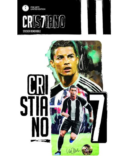 Imagicom Stickervel Cristiano Ronaldo 11 X 19 Cm