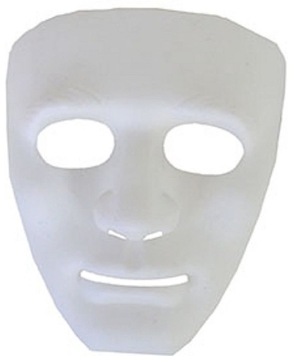 Halloween Plastic spoken gezichtsmasker