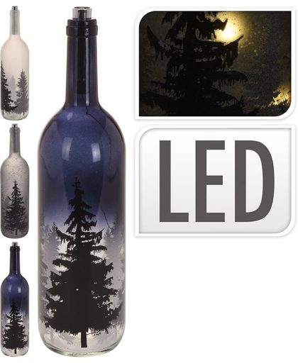Fles met LED verlichting