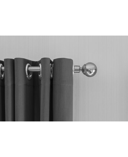 Lifa Living gordijnen - Verduisterende gordijnen - Ringen - Zilvergrijs - 150cm x 250cm