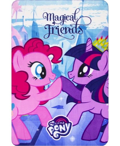 My Little Pony Friends fleece deken/plaid voor meisjes