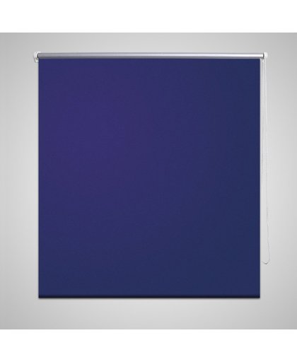 vidaXL - Wonen Rolgordijn - Verduisterend 120 x 230 cm - marineblauw 240165