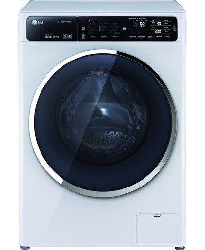 LG F14U1TBS2 Vrijstaand Voorbelading 8kg 1400RPM A+++-40% Wit wasmachine
