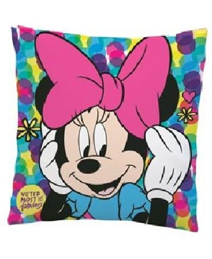 Disney Minnie Mouse Kussen 35 X 35 Cm Roze