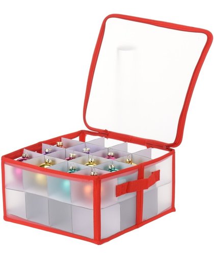Opbergbox voor 32 kerstballen