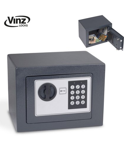 Vinz Elektronische Digitale Kluis met cijfercombinatie of sleutel - incl. batterijen