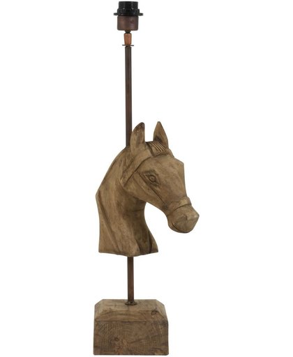 Furnings Lampvoet 27x14x69 cm HORSE hout weather barn