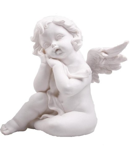 Engel beeldje slapend 22 cm