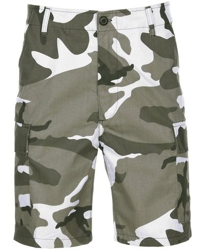Shorts in urban camouflage print S