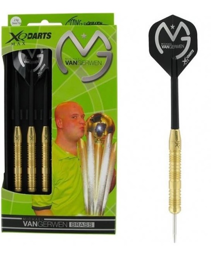 XQ-Max Michael van Gerwen Brass darts, 23 gram