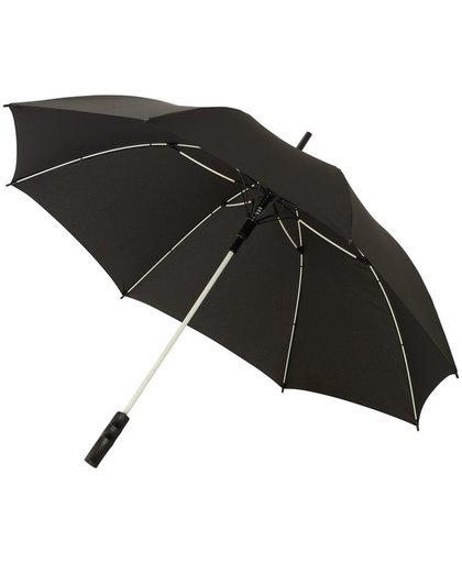 Automatische storm paraplu zwart/wit 58 cm