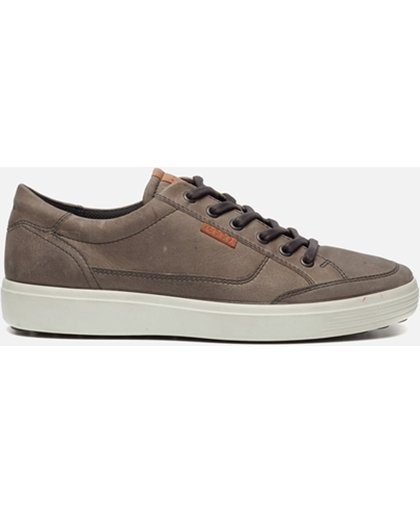 Ecco - 430954 -Soft 7 - Sneaker laag gekleed - Heren - Maat 40 - Grijs;Grijze - 02539 -Wild Dove/Drago