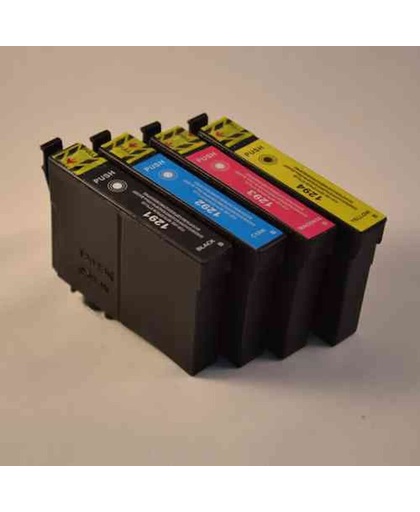 Merkloos – Inktcartridge / Alternatief voor de Epson T1285 /  - Inktcartridge / Multipack (huismerk)