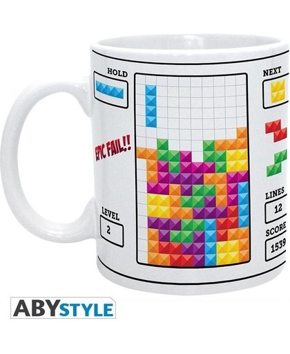 Tetris Mug - Epic Fail! (White)