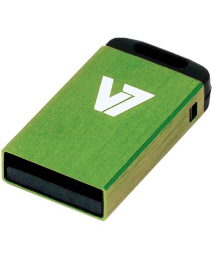 V7 Nano USB 2.0 16GB USB flash drive USB-Type-A-aansluiting Groen