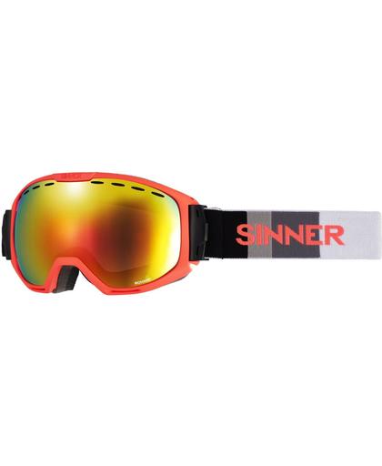 Sinner Mohawk + Extra Lens - Skibril - Volwassenen - Neon Oranje