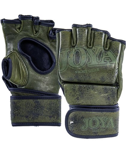 Joya Fight Fast MMA handschoenen Grip leer groen maat L
