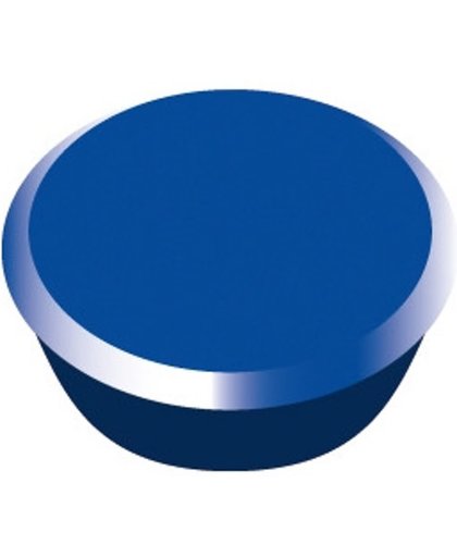 Magneet Alco 13mm rond doos à 10 stuks donkerblauw