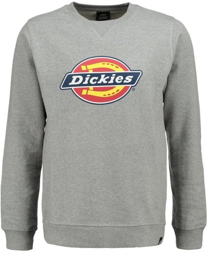Dickies Harrison Logo Crew Neck Grey
