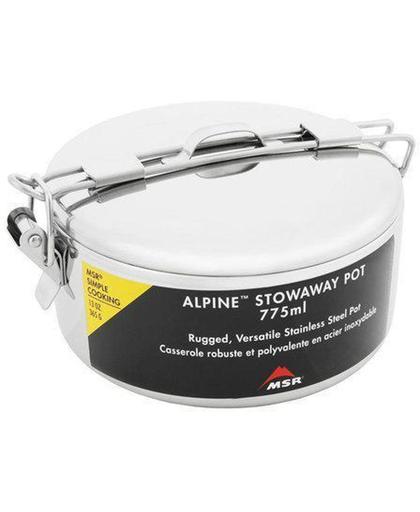 MSR Alpine Stowaway kookpot topf, 775 ml grijs