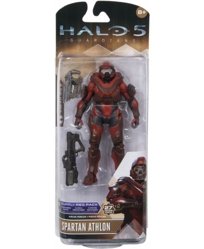 Halo 5 Action Figure - Spartan Athlon Red