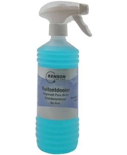 Ruiten ontdooier flacon / spray 1 liter - ruitenspay anti-vries