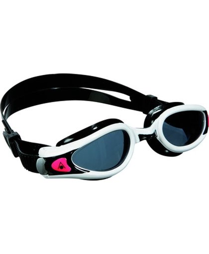 Aqua Sphere Kaiman EXO Lady - Zwembril - Dark Lens - Wit/Zwart