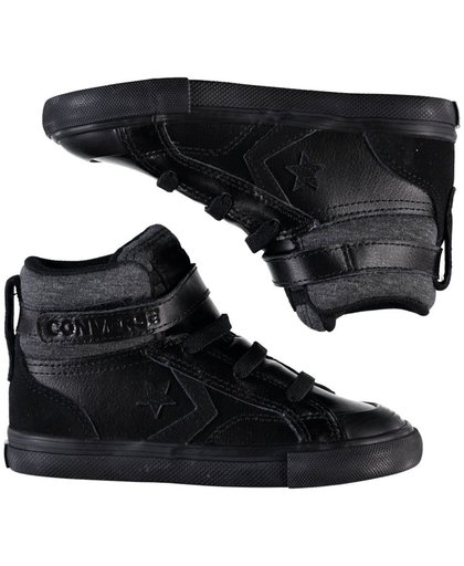 Converse - Pro Blaze Strap Hi - Sneaker hoog gekleed - Jongens - Maat 23 - Zwart;Zwarte - Black