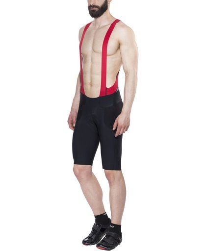 Castelli Premio Bib Shorts Heren rood/zwart Maat L