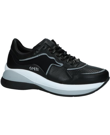 Cetti - C-1156 Sra - Sneaker laag gekleed - Dames - Maat 39 - Zwart;Zwarte - Sweet Negro
