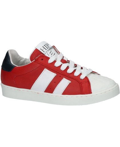 Hip - H1732 - Sneaker laag gekleed - Jongens - Maat 35 - Rood;Rode - 55CO RED COMBI