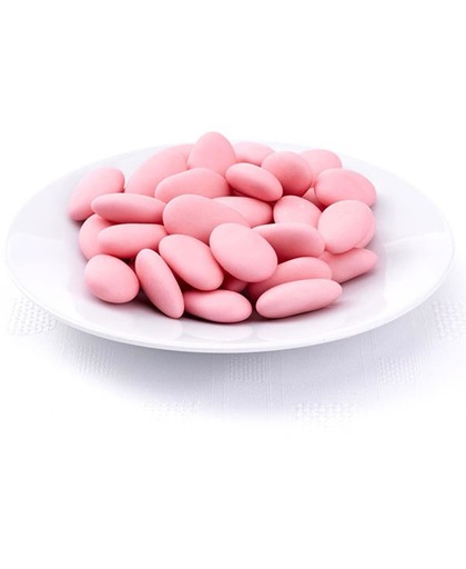 Gezoete amandelen - roze (1kg)
