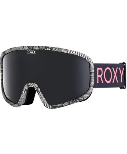 Roxy Feenity 2In1 Skibril Dames - True Black_Pop Snow Stars - One Size