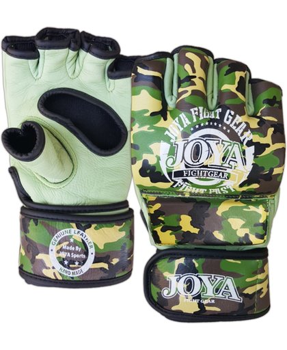Joya Fight Gear MMA Fight Fast - MMA handschoenen - Camo groen - Maat L - Leer