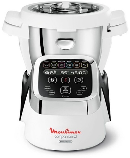 Moulinex HF805810 4.5l 1550W Zwart, Wit multi cooker