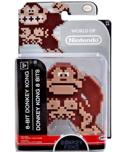World of Nintendo Mini Figure - 8-Bit Donkey Kong