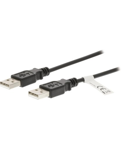 Valueline VLCT60000B30 USB 2.0 Cable A Male - A Male 1.00 m Black