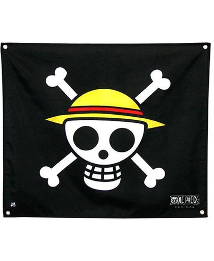 Speelgoed | Homedecoration & Accessories - One Piece - Flag Skull - Luffy (50x60