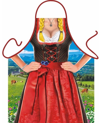 Oktoberfest - Sexy schort Tiroler vrouw dirndl