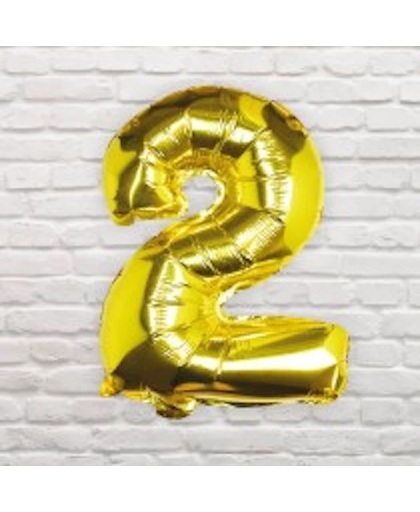 Balloon - Gold Foil Number - 2