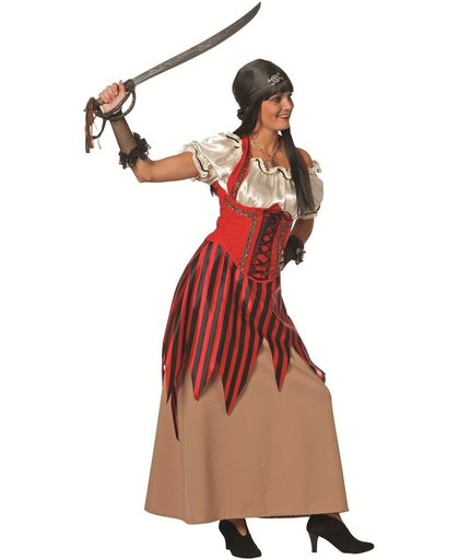 Piraten jurk voor dame Syren maat 42