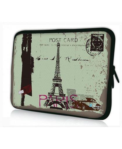Sleevy 14 inch laptophoes postcard Paris